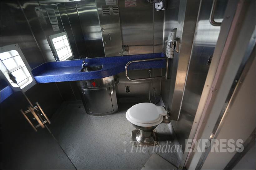 indian railway, new train coaches, New railway Coaches, indian Railway pic, indian railway photos, refurbished coaches, improved interior, safety measures, new toilet modules, Sleeper Classes bogies, AC Compartments, new coaches