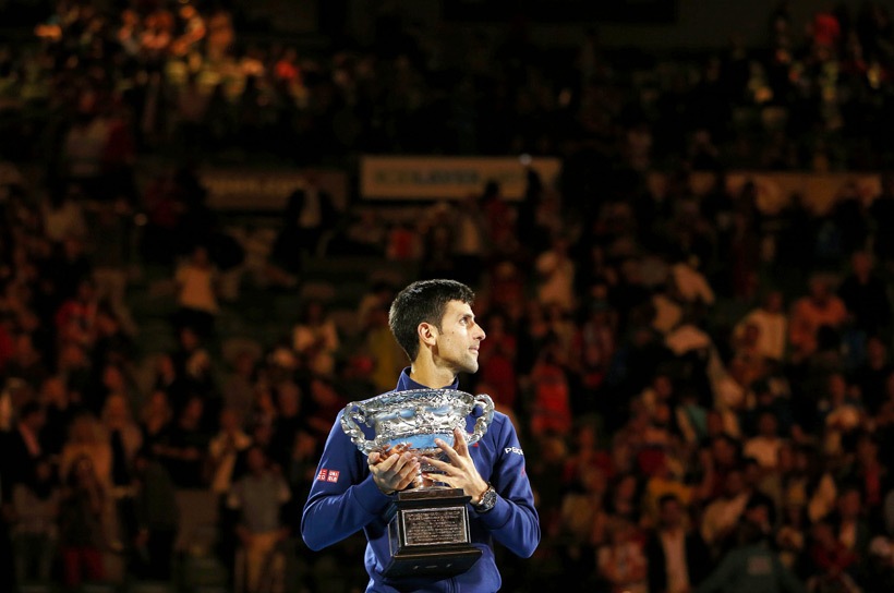 Novak Djokovic, Djokovic, Djokovic news, Australian Open, Australian Open 2016, Aus open 2016, aus open final, murray vs djokovic, djokovic vs murray, murray vs djokovic photos, djokovic vs murray images, djokovic images, australian open images, uastralian open final images, tennis news, tennis images, tennis