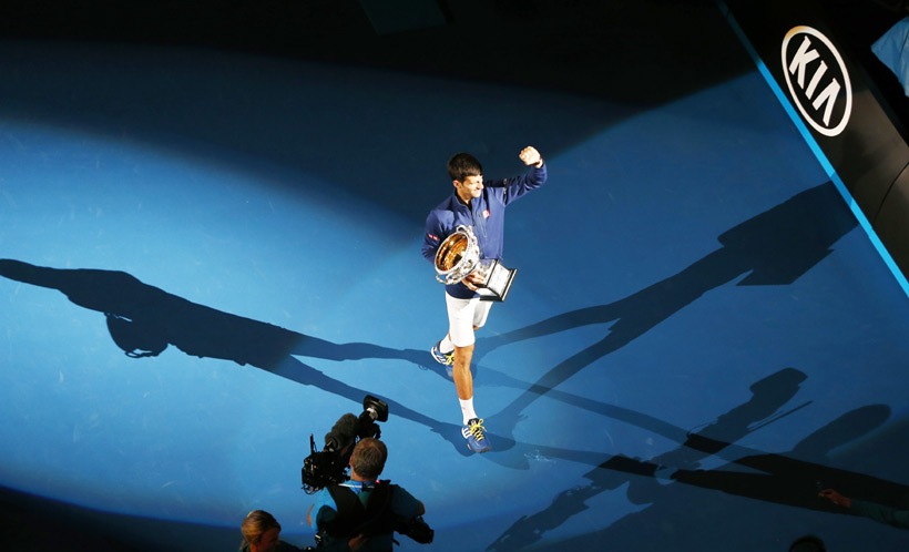 Novak Djokovic, Djokovic, Djokovic news, Australian Open, Australian Open 2016, Aus open 2016, aus open final, murray vs djokovic, djokovic vs murray, murray vs djokovic photos, djokovic vs murray images, djokovic images, australian open images, uastralian open final images, tennis news, tennis images, tennis