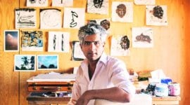 Owais Husain, MF Husain, indian art, indian artist MF Husain, International Institute of Fine Arts, House of Cards,