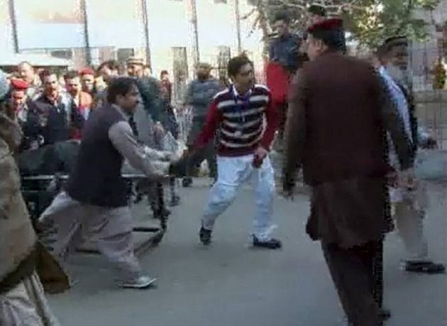 Pakistan injured, Bacha Khan university