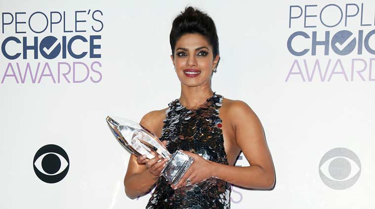 Priyanka Chopra wins Favourite Actress award for Quantico at People's  Choice Awards | Entertainment News,The Indian Express