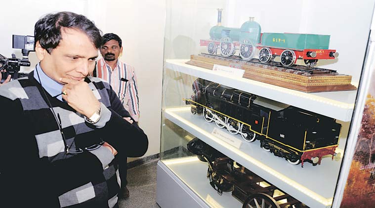 revamp rail museum, national rail museum, Suresh Prabhu, rialway minister railway minsiter, delhi news