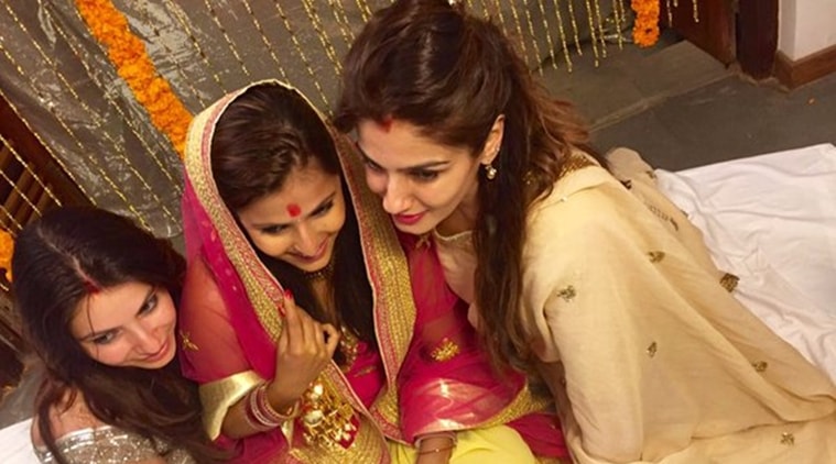 Raveena Tandon shares a picture from daughter Chhaya’s wedding