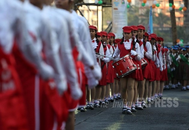 Republic day, Republic Day Celebration, Republic Day Parade, Republic Day Mumbai pics, Republic Day Mumbai Photos, Mumbai, francois hollande, Narendra Modi, Pranab Mukherjee, Republic day pics, republic Day Photos, Republic day 2016, republic day images, republic day images 2016, republic day Parade