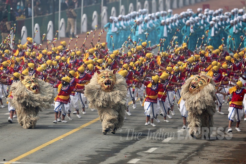 Republic day, Republic Day Celebration, Republic Day Parade, Republic Day Mumbai pics, Republic Day Mumbai Photos, Mumbai, francois hollande, Narendra Modi, Pranab Mukherjee, Republic day pics, republic Day Photos, Republic day 2016, republic day images, republic day images 2016, republic day Parade