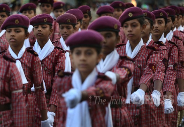 Republic day, Republic Day Celebration, Republic Day Parade, Republic Day Mumbai pics, Republic Day Mumbai Photos, Mumbai, francois hollande, Narendra Modi, Pranab Mukherjee, Republic day pics, republic Day Photos, Republic day 2016, republic day images, republic day images 2016, republic day Parade