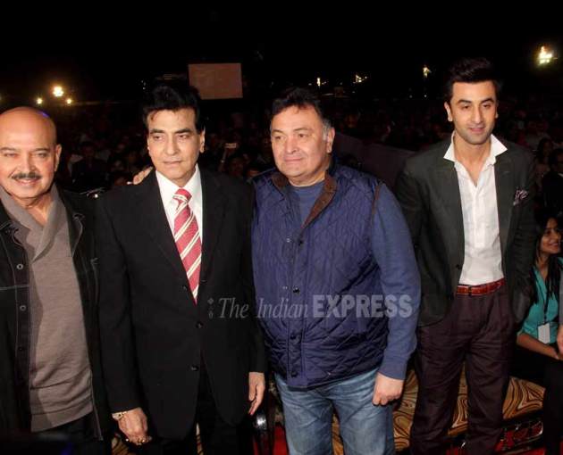 Jeetendra, Rishi Kapoor, Rakesh Roshan, Ranbir Kapoor