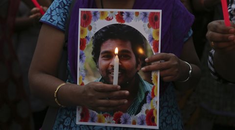 Rohith Vemula, Smriti irani, Dalit, Vaddera community, Radhika Vemula, smriti irani Radhika Vemula, smriti irani dalit child, express blogs