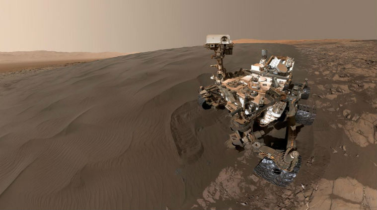 The self-portrait of NASA's Curiosity Mars rover/ NASA
