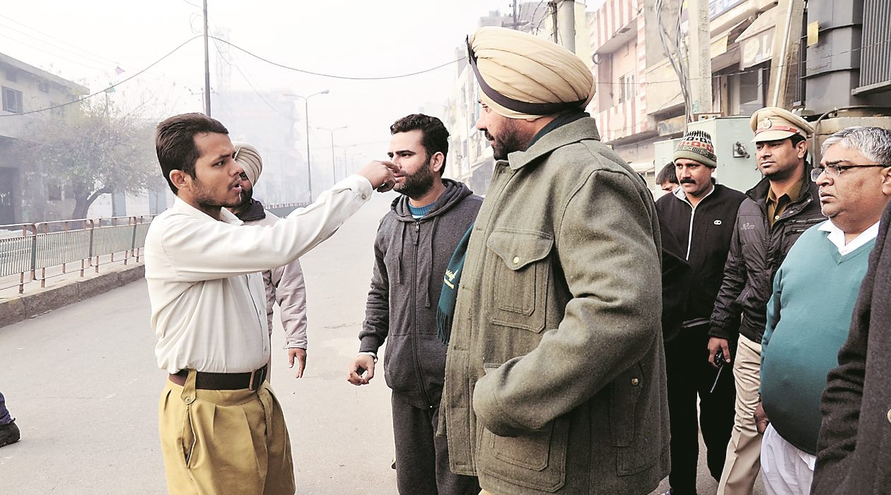 rss shakha, rss shakha ludhiana, rss shakha shot fired, rss attack, ludhiana news, india news