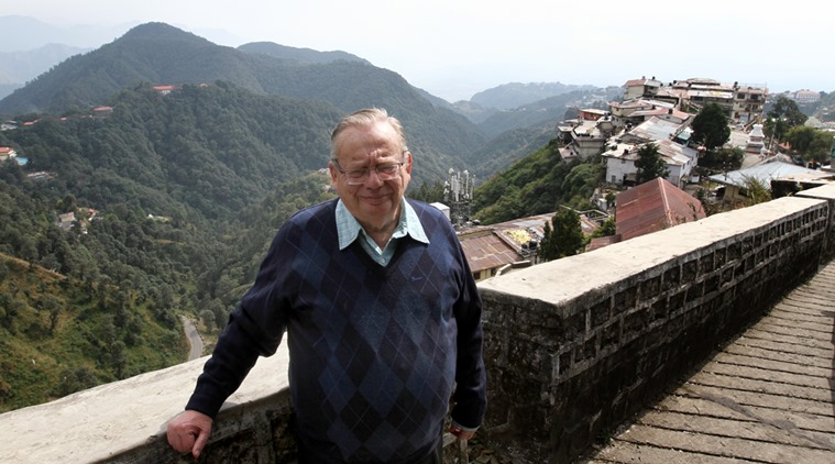 The hills of Mussoorie have been home to the author since 1963. (Photos: Ravi Kanojia/ Indian Express)