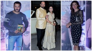 Salman Khan, Sushmita Sen at Kabir Bedi’s 70th birthday bash