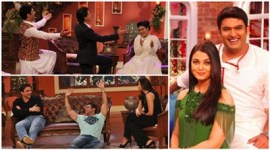 comedy nights with kapil, comedy nights with kapil end, comedy nights with kapil last episode, comedy nights with kapil pics, comedy nights with kapil pictures, shah rukh khan, deepika padukone, kareena kapoor, salman khan, kapil sharma, sunil grover, ranveer singh, aishwarya rai bachchan, ajay devgn, skahsy kumar, riteish deshmukh, esha gupta, saif ali khan, rohit shetty, sonu sood, farah khan, comedy nights with kapil photos, entertainment