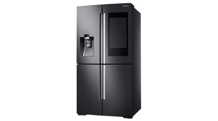 Ces 2016 Samsung S New Smart Fridge Will Let You Do Online Grocery Shopping Technology News The Indian Express