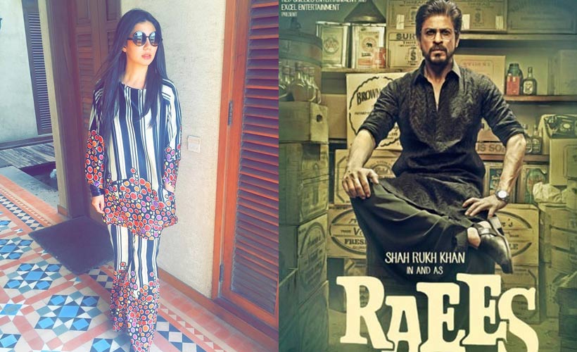 shah rukh khan, mahira khan, raees