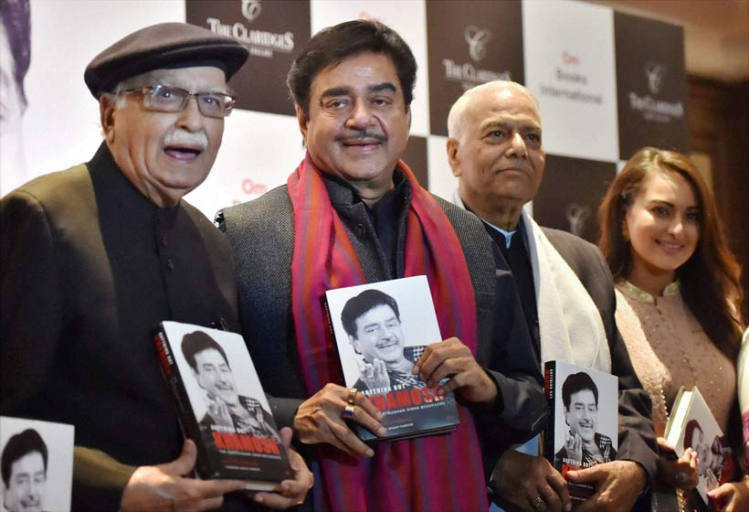 Shatrughan Sinha, Yashwant Sinha, Sonakshi Sinha, LK Advani