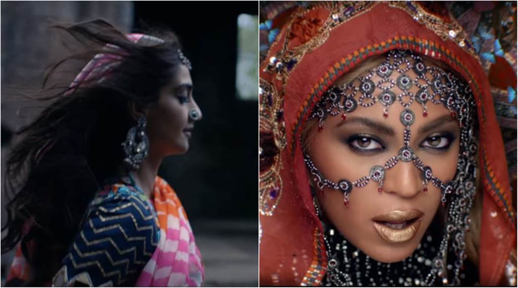 Coldplay S Hymn For The Weekend Music Video Featuring Sonam Kapoor Beyonce Sparks Twitter Debate Entertainment News The Indian Express hymn for the weekend music video