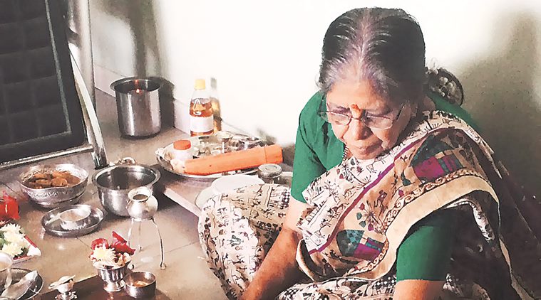 When she turned 50, Uma Upadhye began learning Hindu scriptures and trained to be a priest