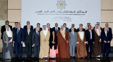 sushma swaraj, Bahrain, Arab League, Nabil El Araby, india news
