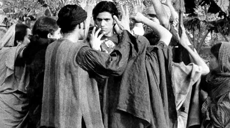 Scene from the play Suryamukh (1972) 