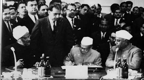 Tashkent Declaration, Pakistan, Tashkent, Tashkent 1996, India-Pakistan relations, Security Council, UN resolutions, indian express columns