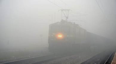 At least 10 trains were cancelled, 19 delayed while three were rescheduled due to fog in some parts of northern India on Monday.