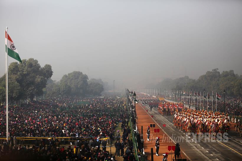 Republic Day, Republic Day Parade, Republic Day Full Dress rehearsal, Republic Day pics, Republic Day Parade Pics, Republic Day Full Dress rehearsal Pics, New Delhi, Rajpath