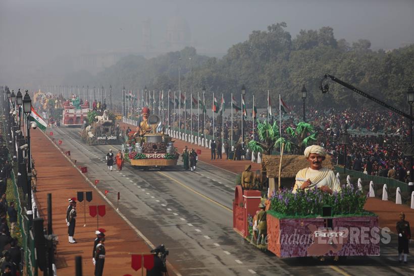 Republic Day, Republic Day Parade, Republic Day Full Dress rehearsal, Republic Day pics, Republic Day Parade Pics, Republic Day Full Dress rehearsal Pics, New Delhi, Rajpath