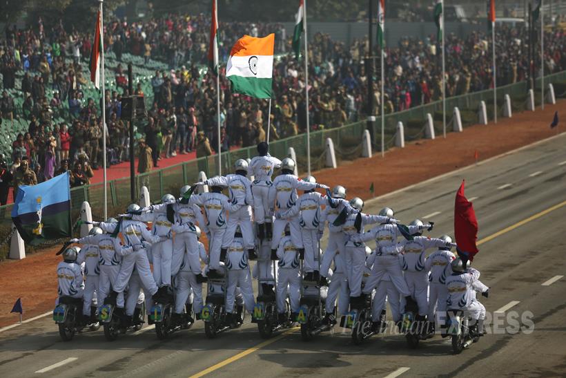 Republic Day, Republic Day Parade, Republic Day Full Dress rehearsal, Republic Day pics, Republic Day Parade Pics, Republic Day Full Dress rehearsal Pics, New Delhi, Rajpath