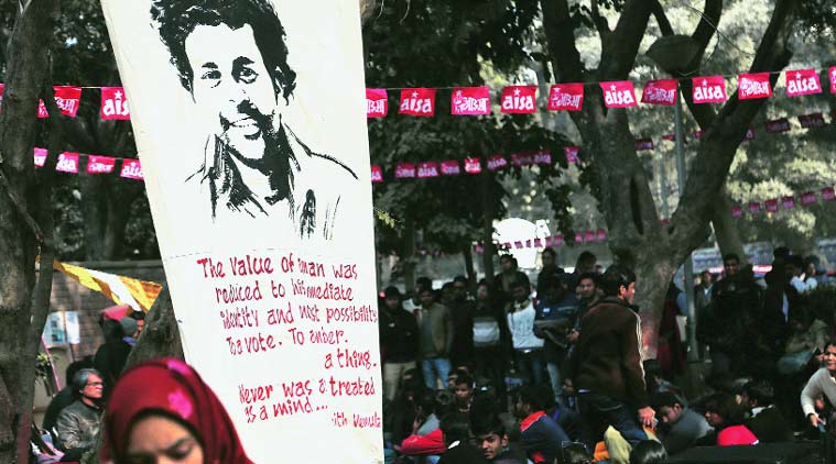 Rohit, Rohith suicide, Rohith Vemula suicide, Rohith Vemula, Hyderabad Central University, HCU, HCU campus, Dharmateja LV, Dalit, Dalit student suicide, YouTube, Dalit Camera, Vemula suicide, Smriti irani, india news