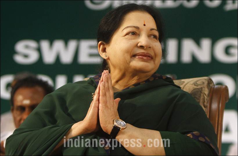 j jayalalitha
