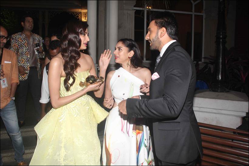 ranveer singh, aditi rao hydari, athiya shetty