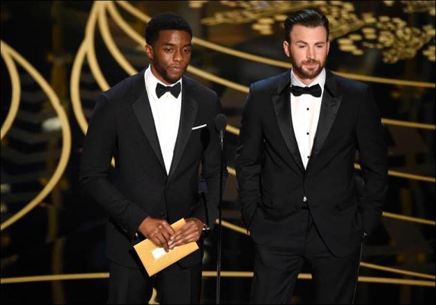 oscars, oscar awards 2016, priyanka chopra, oscar awards presenters, chadwik boseman, chris evans