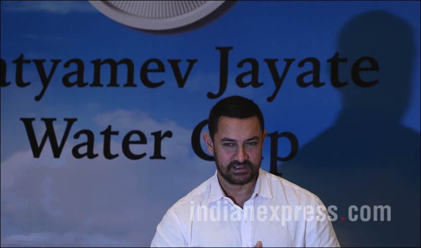 Aamir Khan, Devendra Fadnavis, Satyamev Jayate, Satyamev Jayate Water Cup, Aamir Khan Devendra Fadnavis, Maharashtra Chief Minister Devendra Fadnavis, Aamir Khan Pics, Aamir Khan Photos