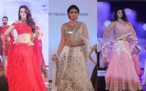 Ameesha Patel, Shriya Saran, Daisy Shah on ramp