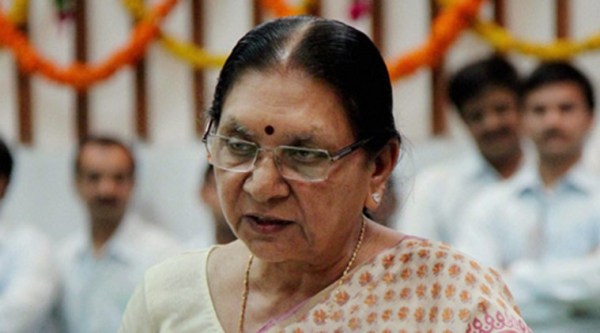 Gujarat Chief Minister Anandiben Patel 