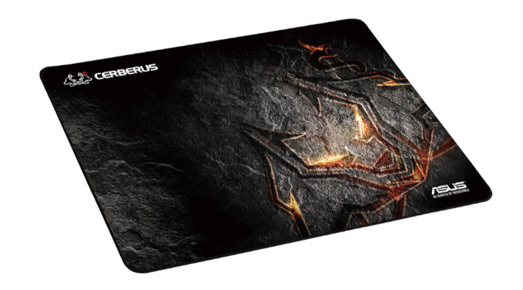 Asus Cerberus gaming mousepad acts an add-on accessory for cerberus gaming mouse