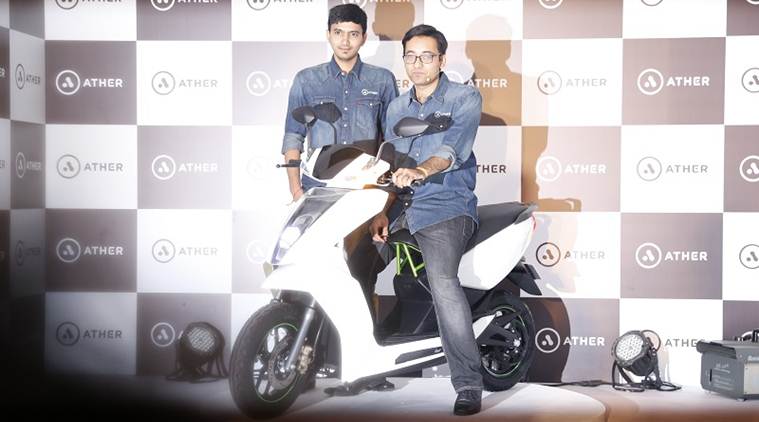 Ather Energy, a Bangalore-based hardware startup has launched S340, India's first smart electric scooter
