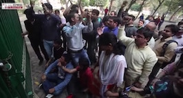 JNU Row: ABVP Students Raise Slogans At Delhi University