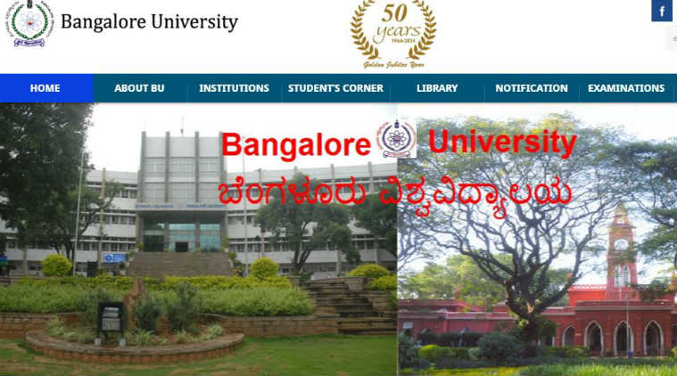 Bangalore University results 2016 declared @bangaloreuniversity.ac.in ...