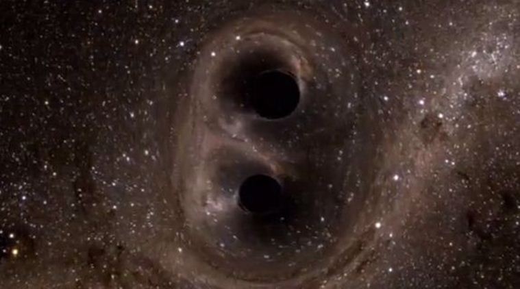 LIGO scientists claim that the gravitational waves originated from collision of two black holes