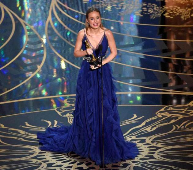 Oscars 2016 Brie Larson Finds Her Voice And Best Actress Oscar In Room