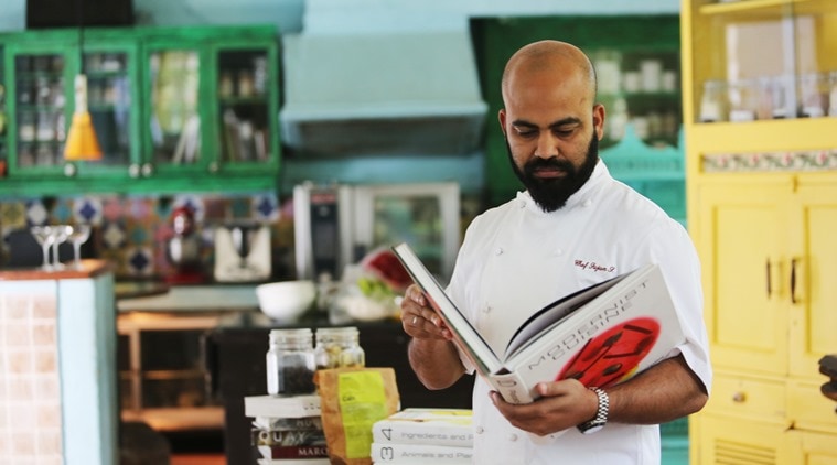 Sujan Sarkar, head chef at Olive Bar and Kitchen, swears by Modernist Cuisine. (Photo: Tashi Tobgyal).
