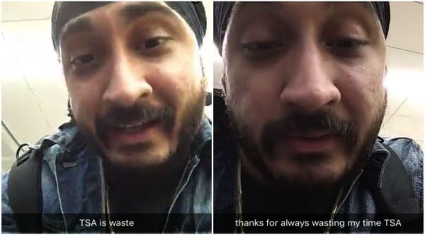 comedian jus reign forced to remove his turban at a us airport trending news the indian express inverted cut hairstyle