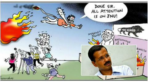 CM Arvind Kejriwal's cartoon tweet hurts religious sentiments: BJP | Cities  News,The Indian Express
