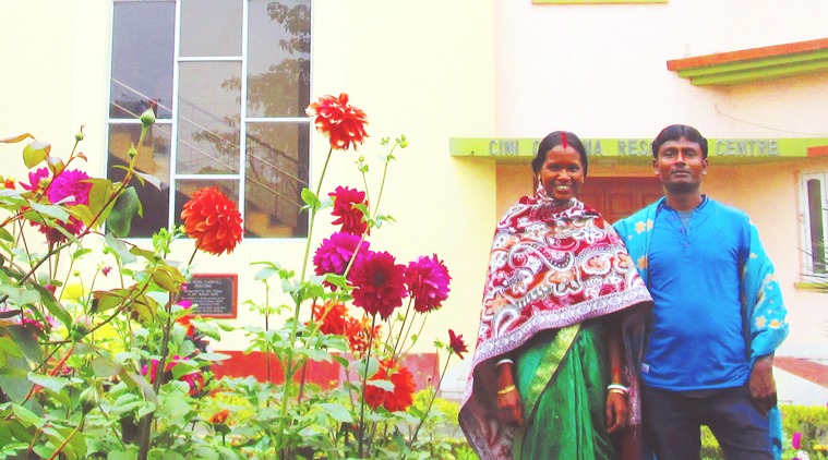 From L to R: Santana Murmu and Gobin Hemram.