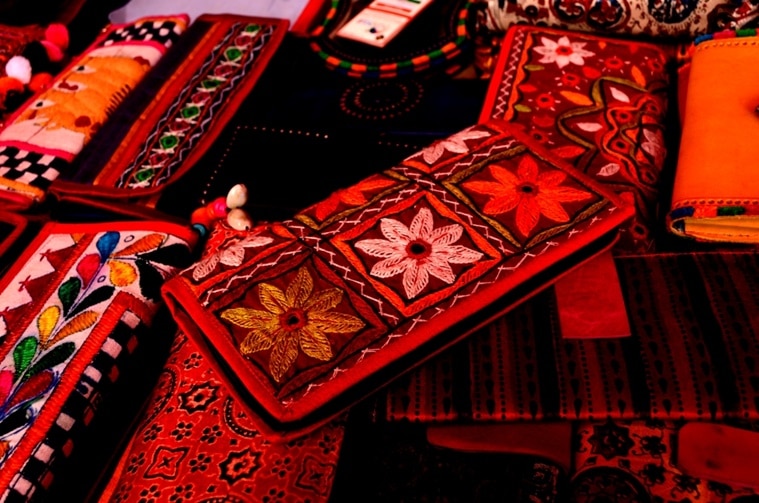 Hand bags from Kutch