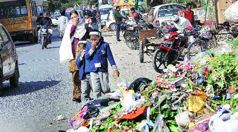Outside Aster Public School, Mayur Vihar Phase 1. Ravi Kanojia