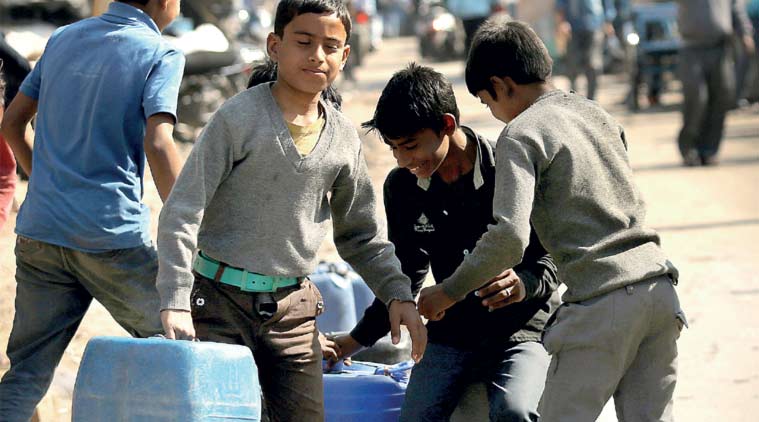 delhi water supply, NDMC, water shortage delhi, north delhi water supply, haryana to delhi water pipe, ammonia levels in delhi water, delhi jal board, DJB, central pollution control board, CPCB, water pollution delhi, delhi water quality, delhi cant water supply, chandrawal water treatment plan, wazirabad water treatment place, CLC water pipe, yamuna water, delhi news, indian express